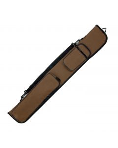 6009 Brown Nylon Case 1B/1S  2 Pockets