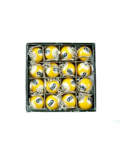 CA33 9 Ball Key Chain Box of 16