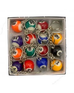 Assorted Key Chains Box of 15