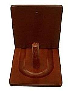 TS62 Pool Table Cone Talc Holder Wood