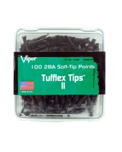 Tufflex Tips II 2BA 100 pack black/white