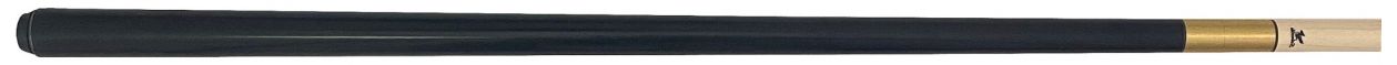  S009 Black Stain 2 Piece Cue w/Maple Shaft