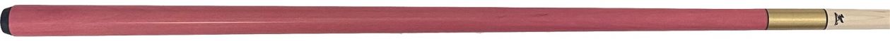  S012 Pink Stain 2 Piece Cue w/ Maple Shaft 