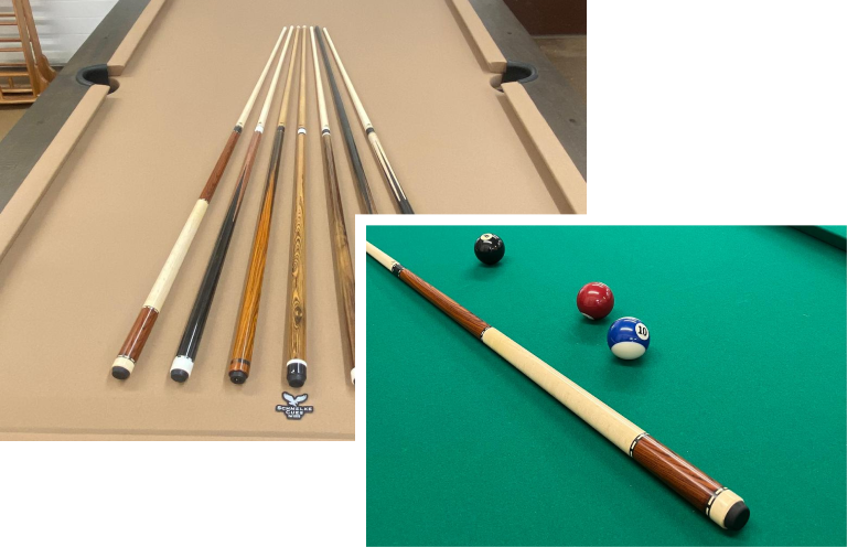 CUSTOM POOL CUES SUPPLY STORE